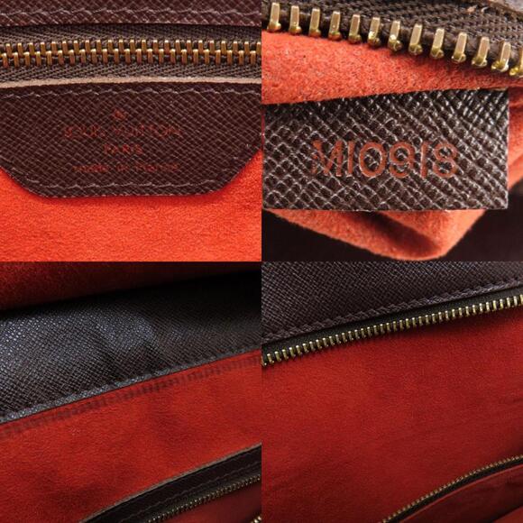 LOUIS VUITTON Authentic Brown Damier Canvas Tote Bag - Picture 6 of 11